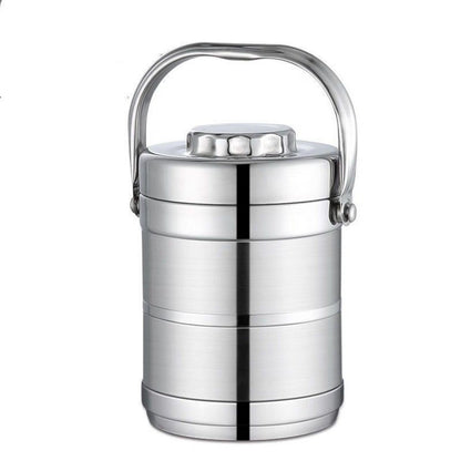 Stainless steel basket insulation three-layer insulation barrel