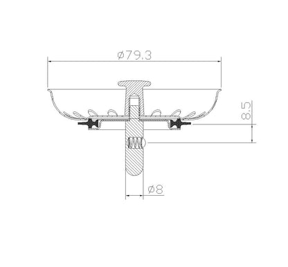 Kitchen Sink Accessories Drainer Sealing Water Umbrella